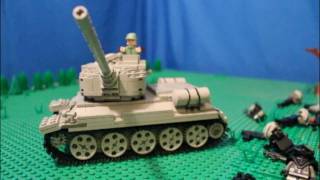 LEGO WW2 BrickMania Russian T34 Tank Review