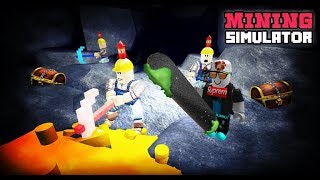 Прохождение игры Roblox [Game Passes] Mining Simulator #1