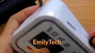 Electronic Blood Pressure Monitor with Voice Function.