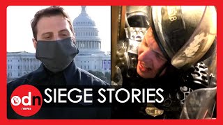 Washinton DC Police Share Firsthand Accounts of US Capitol Siege
