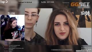 ELLVI смотрит ЛУЧШИЕ МОМЕНТЫ ТВИЧ ❤ Показала ПОПЕЦ | Пикап года | Жиза от Hard Play