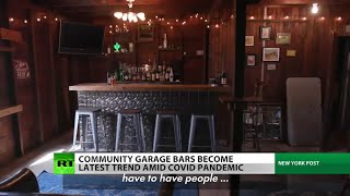 Newest COVID-19 trend: Neighborhood garage bars