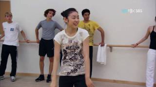Yuna Kim's Hip Hop Dance practice