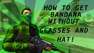 Gta 5: How to get the Bandana without a hat or glasses patch 1.46