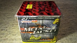 Norma Feuerwerk Metal Jacket Batterie von Nico