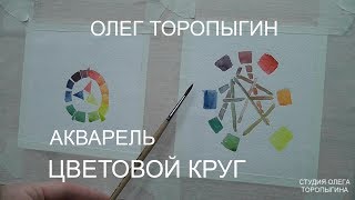 Акварель. Введение. Цветовой круг
