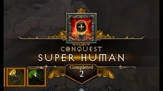 [Diablo 3] Season 12 HC Super Human Conquest Necro EU #2