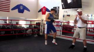 Basic boxing fundamentals from Coach Rick Ground Up Boxing Fort Scott KS.