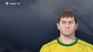 Doriva PES 2017 face & stats (Brazil '98)