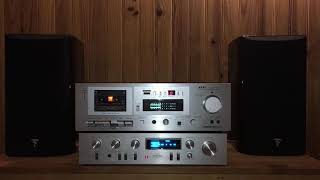 Akaï GX-M10 lecteur cassette hi-fi vintage démo