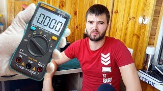 Цифровой мультиметр RM102 Как пользоваться мультиметром Распаковка и обзор с разборкой.