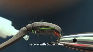Tying a foam bug for chubs. Step by step.