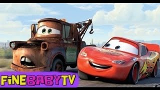 Тачки Раскраска. мультики про машинки мультфильм, развивающий мультик на finebabytv