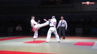 Dawid Ozga vs. Evgeny Solomennikov. WFKO - "Yamburg Cup - Yamal 2016"