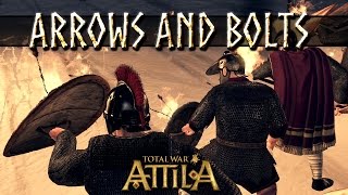 Total War Attila Patch 2 Mechanics - Heavy Shot, Flaming Shot and Standard vs Infantry