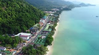 Drone View Of White Sand Beach On Koh Chang. | Videohive Project Templates