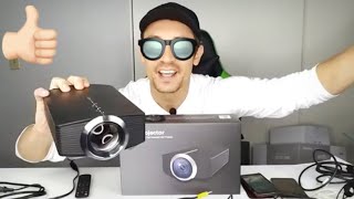 YG500 Mini LED Projector Review & How to : Check What This Can Do!!!