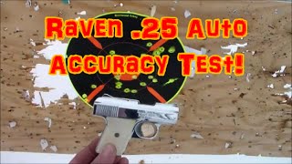 Raven .25 Auto Pistol! The Original Saturday Night Special!