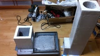 Rocket Stove (production process) ロケットストーブ　制作過程