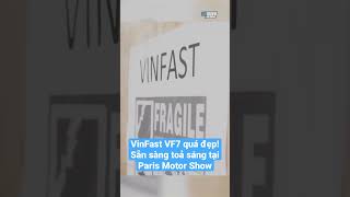 VinFast VF7 quá đẹp! Sẵn sàng toả sáng tại Paris Motor Show 2022 #shorts