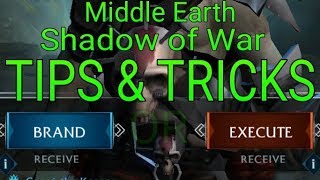 Middle Earth : Shadow of War Tips & Tricks (Mobile)
