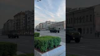 Russian Army on Moscow streets (april 2023). Victory Day Parade Rehearsal. Русская армия в Москве!