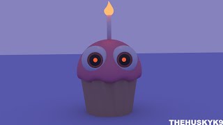3D FNAF Cupcake