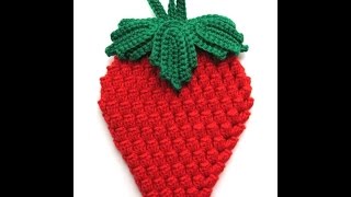 Салфетка Клубника - 2019 / Napkin Strawberries / Serviette Erdbeeren