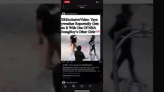 MONEYYAYA Reportedly getting into fight with NBA Youngboy’s other girl friend