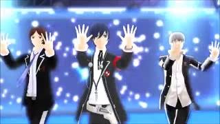 【Persona MMD】Sexy Love【P1-5 Protagonists】