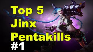 Top 5 Pentakills Jinx #1 | League of Legends