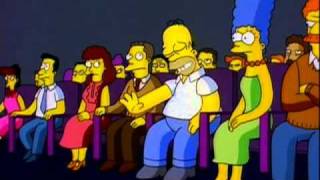 Simpsons - Uomo colpito da una pallonata
