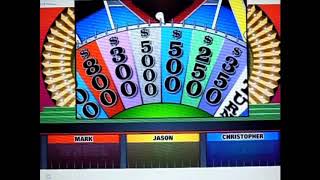 Wheel of Fortune BigJon's Season 2 Episode 21 leafsfan18 Vs. Jason Larsen and Christopher Rahaman