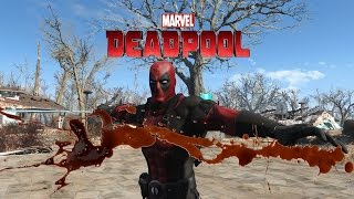 Marvel Comics DeadPool Fallout 4 Mod Update!