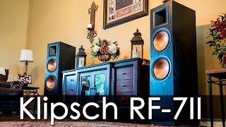 Klipsch RF 7ii (with DeanG Crossovers) Living Room 2ch Setup