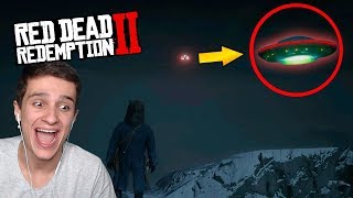 НЛО НА ВЕРШИНЕ САМОЙ БОЛЬШОЙ ГОРЫ в Red Dead Redemption 2 | ПАСХАЛКИ RDR 2
