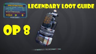 BORDERLANDS 2 HC | OP 8 LEGENDARY LOOT GUIDE - Bonus Package