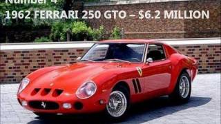 TEN MOST EXPENSIVE VINTAGE CARS