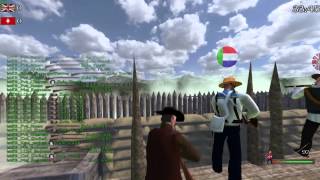 Mount and blade warband: Anglo Zulu mod shenanigans with the 1stEB