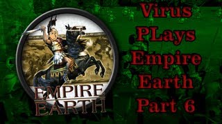 Empire Earth 1 : With Virus : Part 6 | Spain VS. Assyrian Empire "Houses and Farms!"