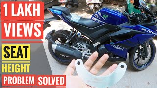 R15 V3 Seat Height ISSUE RESOLVED!!!!! LOWERING KIT Installation & Review  | VR3Wheels -Infoinsta