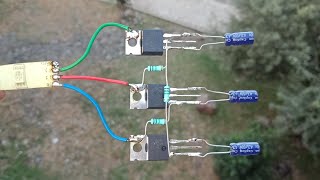 DIY RGB LED STRIP CONTROLLER USING IRF540 MOSFET.