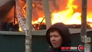В Андреевке пожарные тушили частный дом