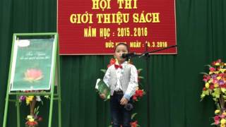 Cuộc thi giới thiệu sách 2015- 2016.Doãn Huy Hoàng lớp 1/1 trình bày.