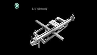 Как работает каретка форматно раскроечного станка Altendorf