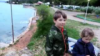 Croatia.Kanegra nudists` camp. 10Jul2014