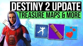 DESTINY 2 NEWS | PS4 Pre-Load, Treasure Map Consumable, New Emblem, 2 Trials Modes & Holograms!