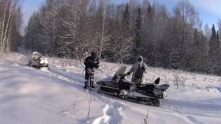 Охота от первого лица. s5. На снегоходах в -30.