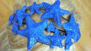 DIY/МК/Как сделать звездный обруч для звездных принцесс