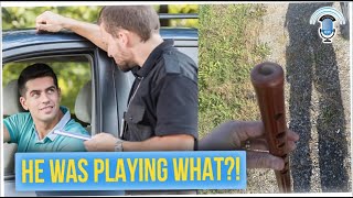 Driver Caught Playing the Flute with Both Hands